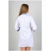 Julia Colored Stand-Up Collar Medical Coat